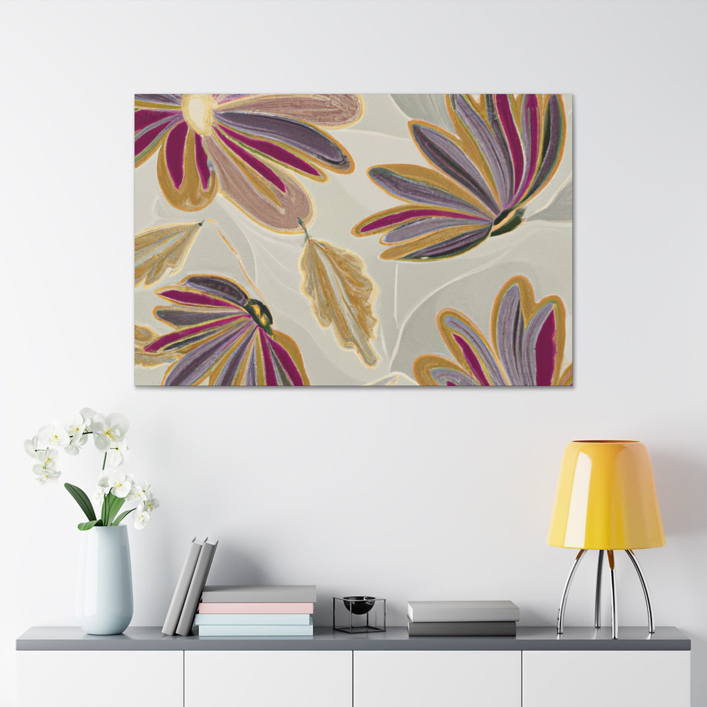 Bloomingstella - Floral - Canvas