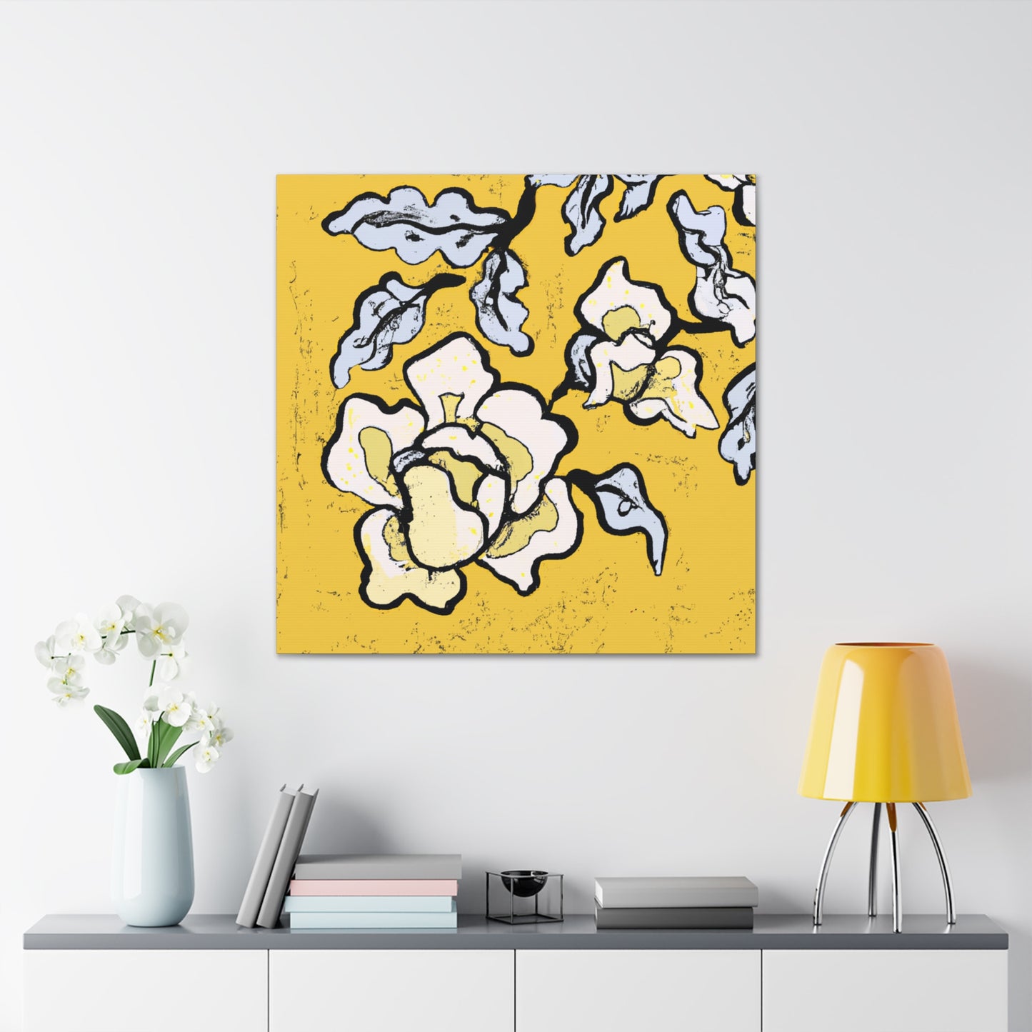 Rosevale - Floral - Canvas
