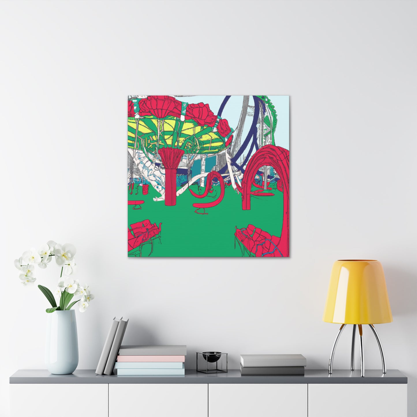 Laughterland - Amusement - Canvas