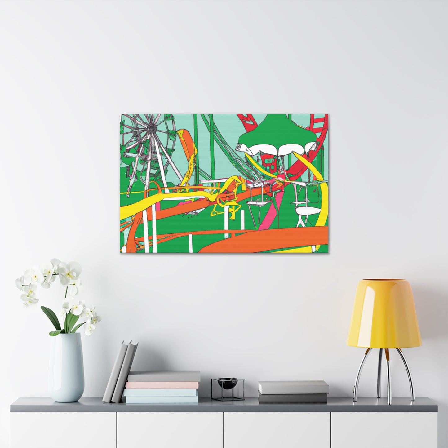 The Whirligig - Amusement - Canvas