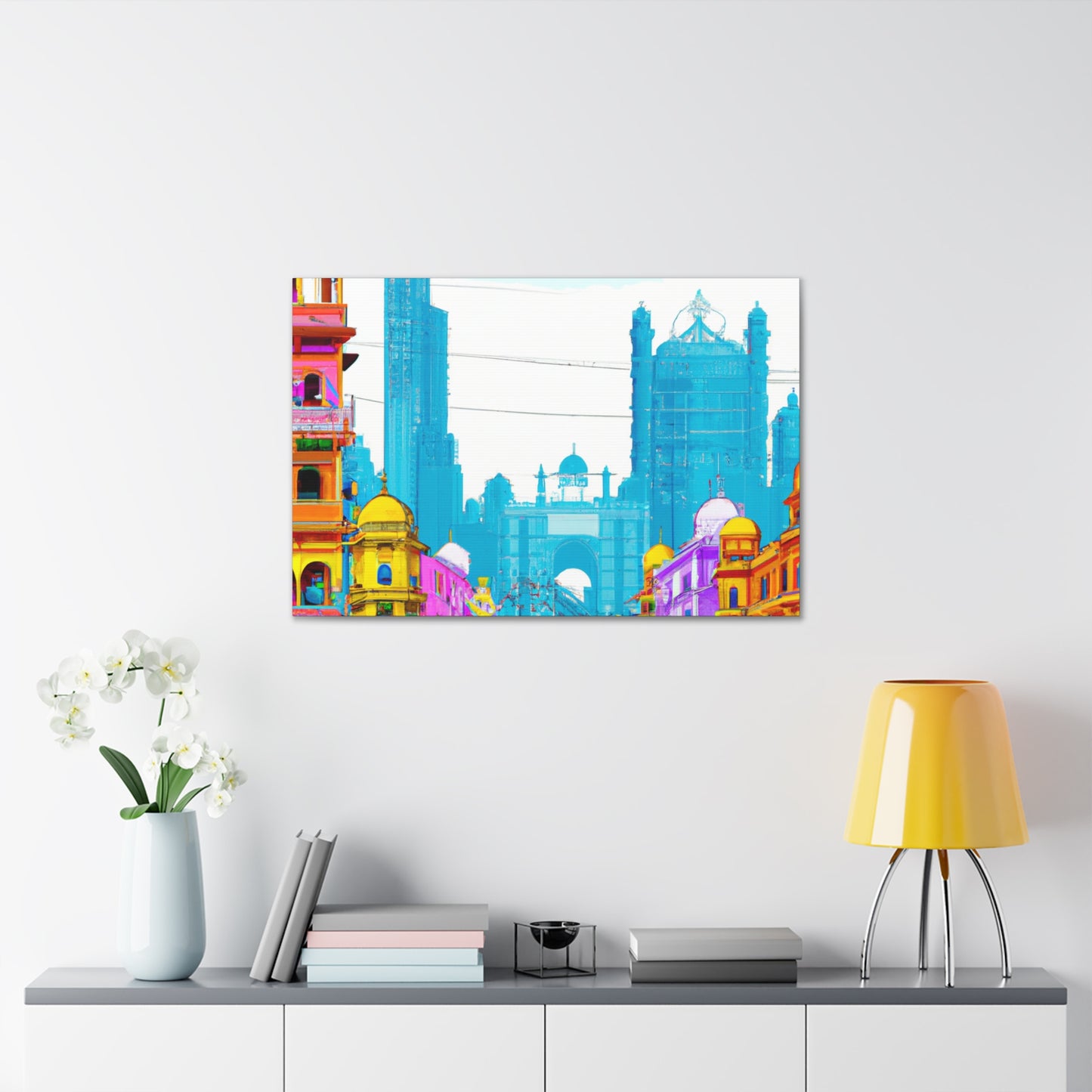 Vibrant Visions - Destination India - Canvas