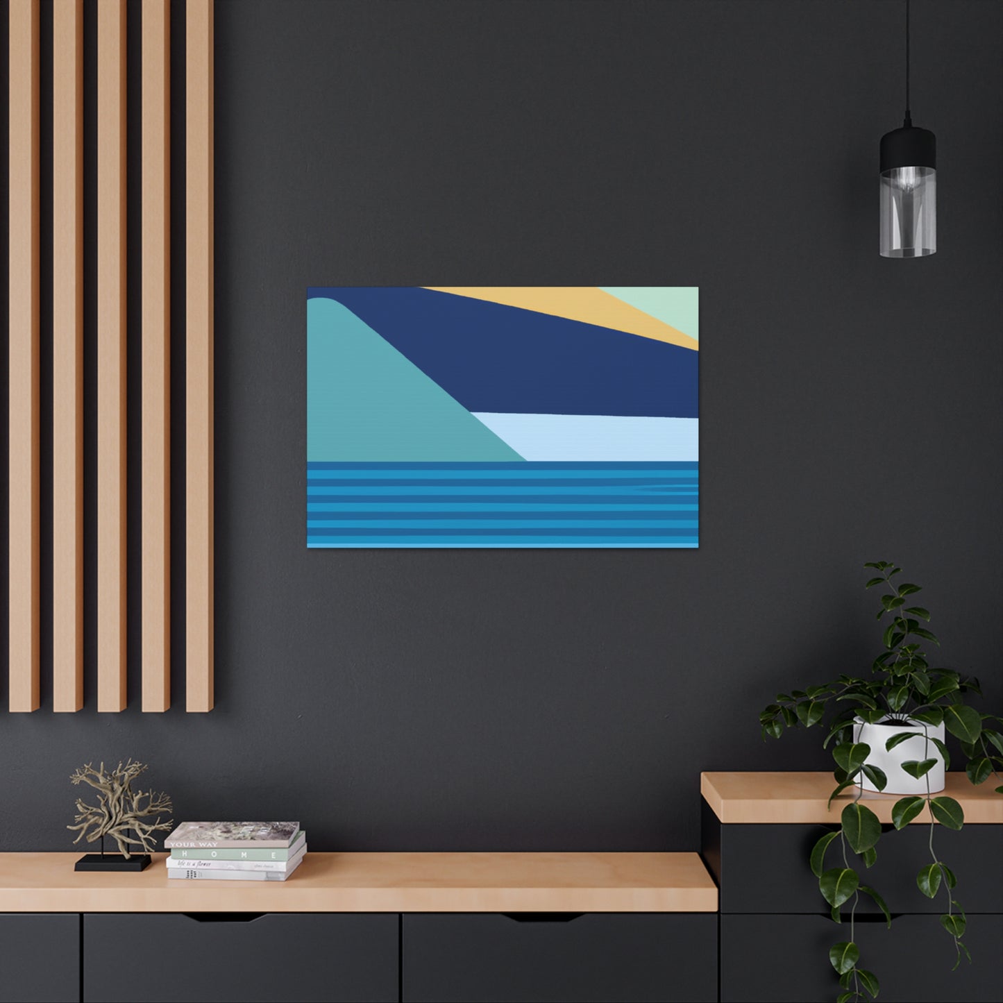 Sleek Design - Midcentury Canvas
