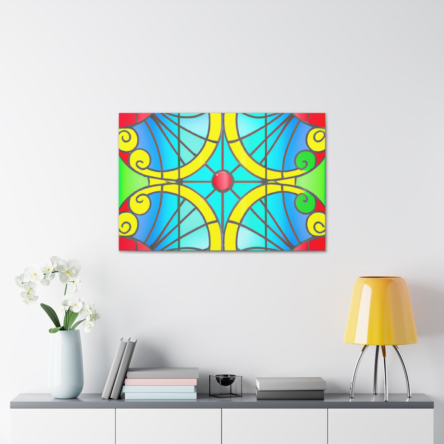 Circular Tile - Glass Canvas