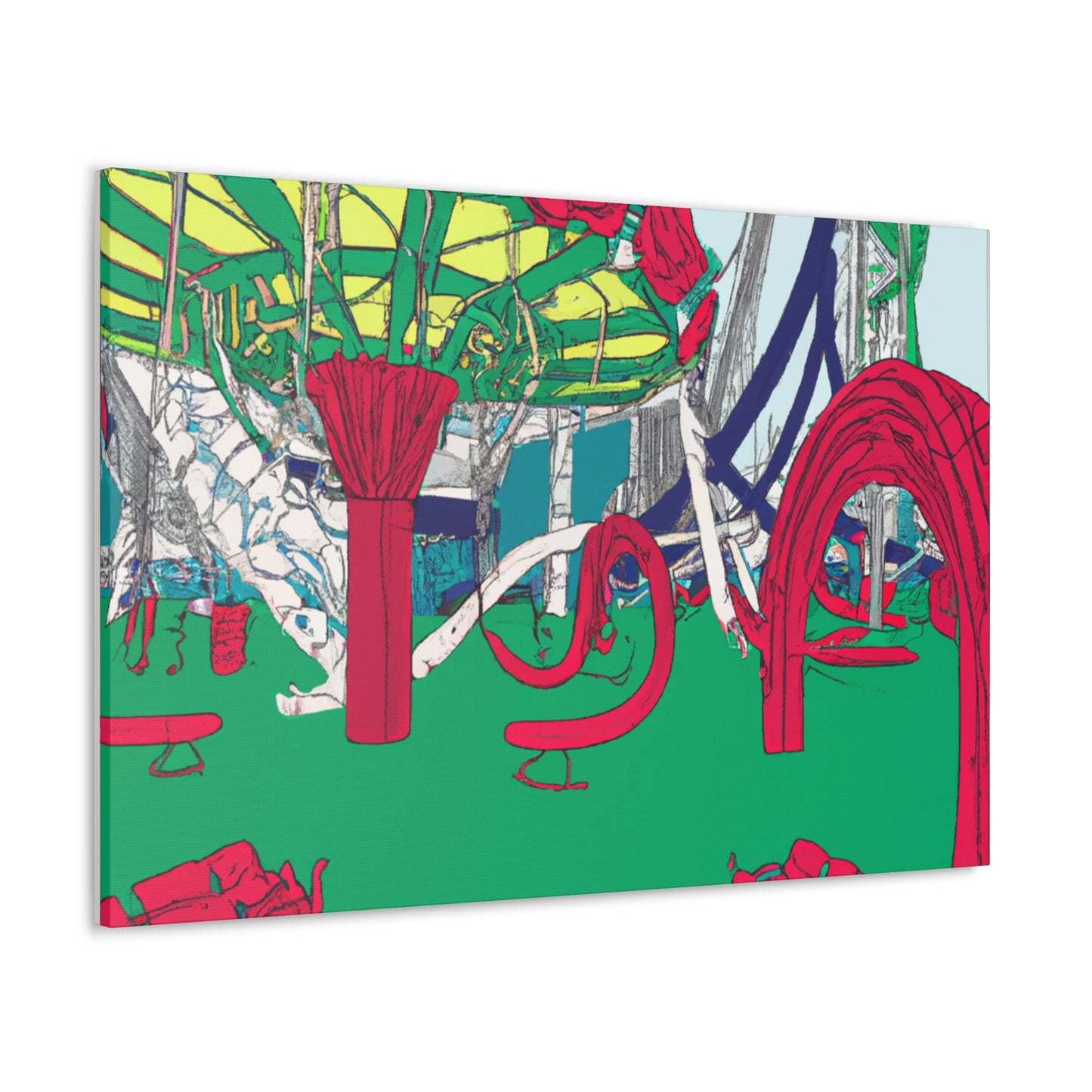 Laughterland - Amusement - Canvas