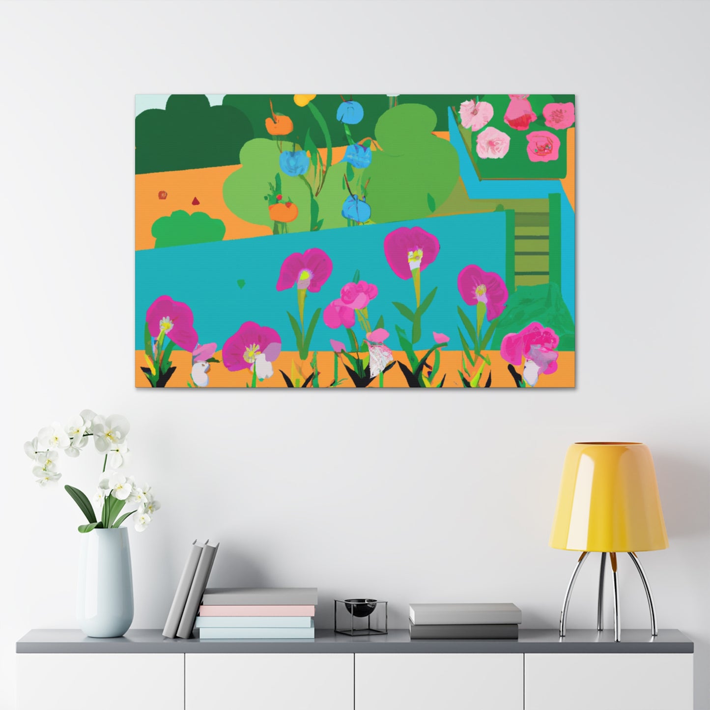 FloralFantasy - Landscape - Canvas