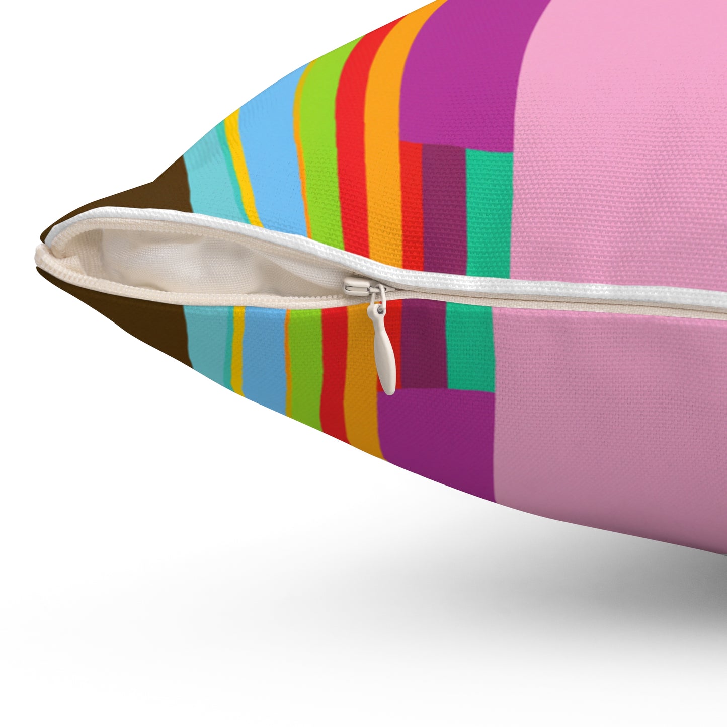 Spun Polyester Square Pillow