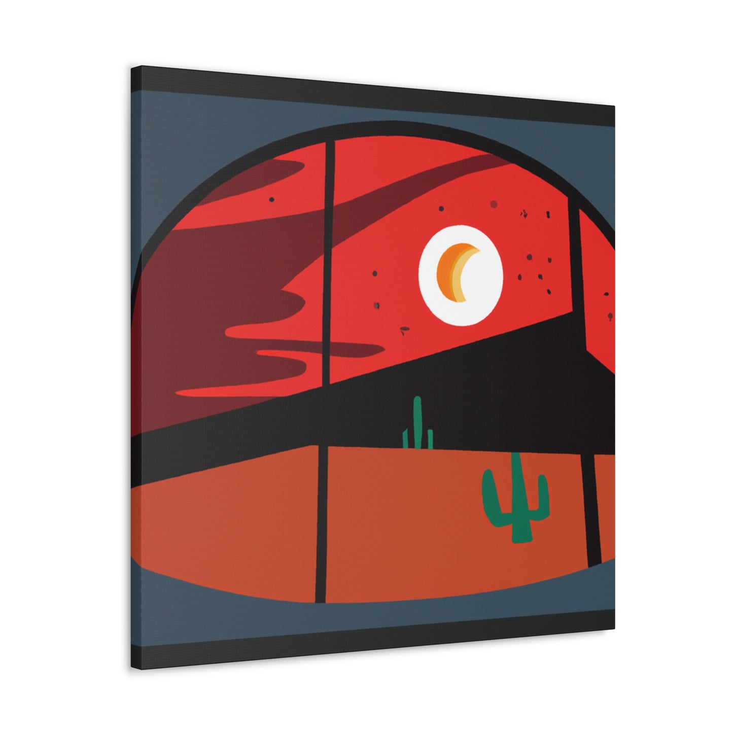 Aurora Bloom- Midcentury - Canvas