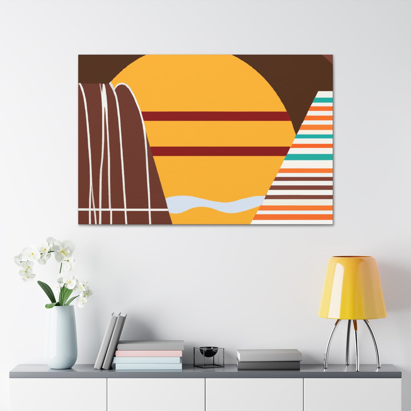 Peru- Midcentury Canvas