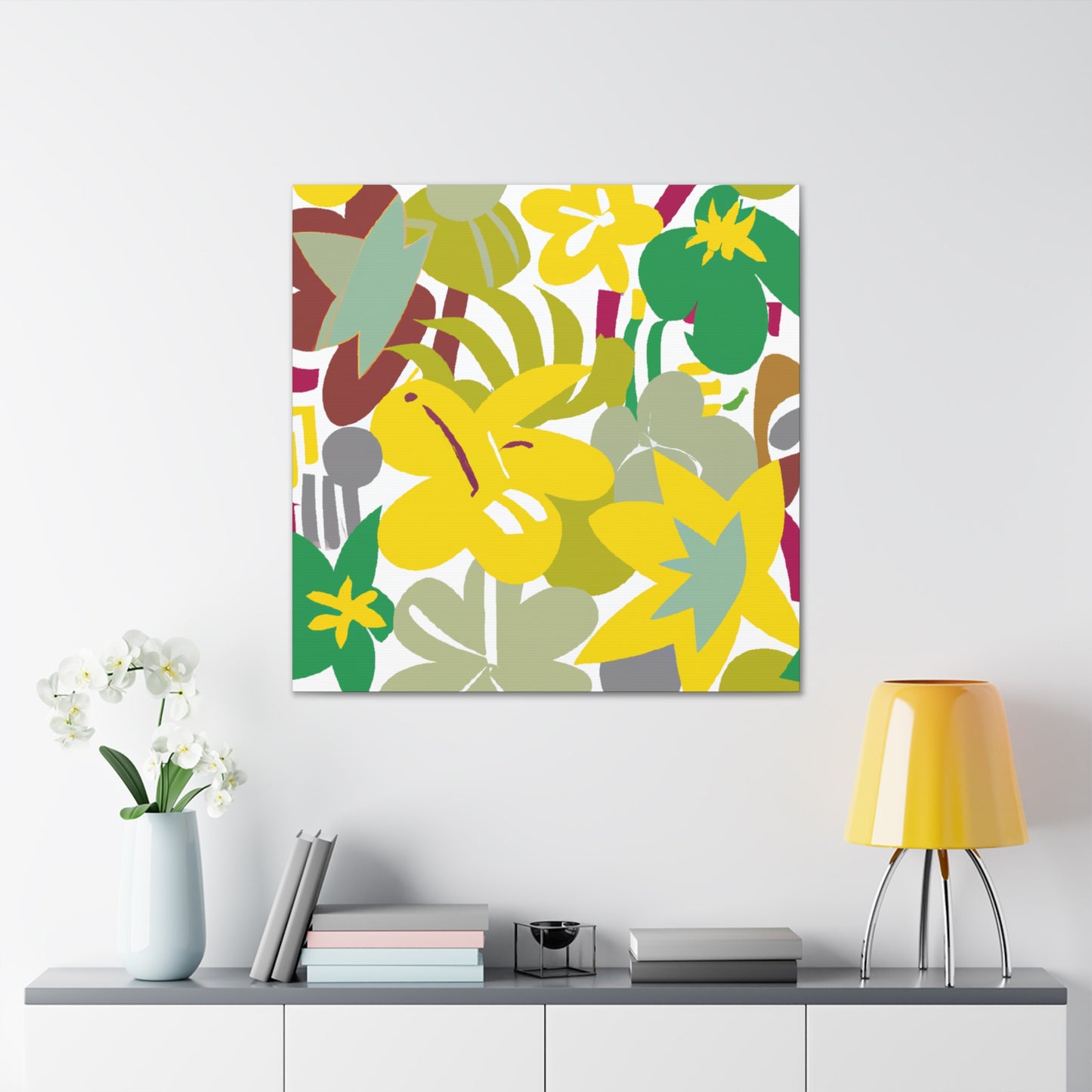 Fantasia-Floral - Canvas