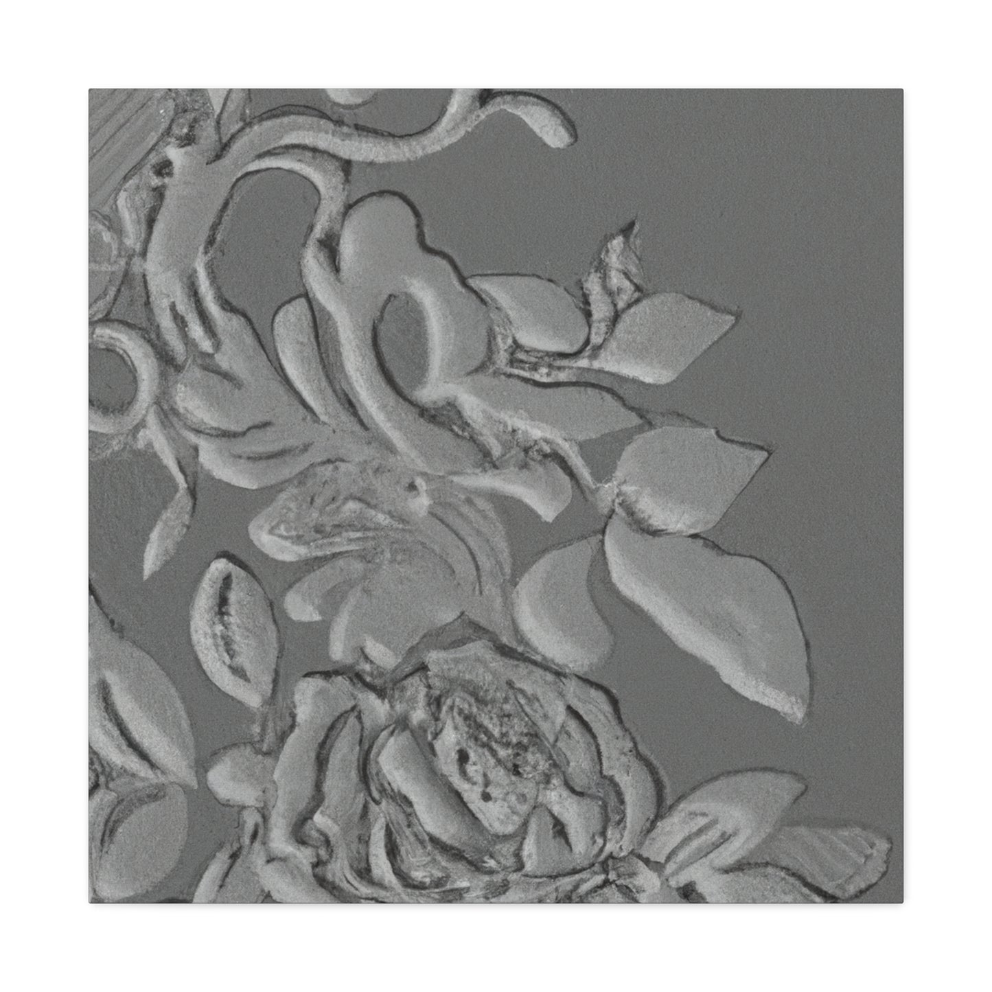 Blissful Gem- Floral - Canvas