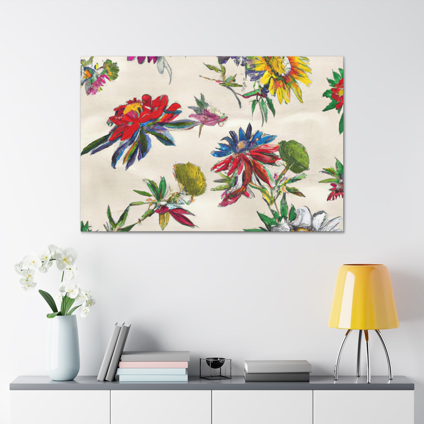 Petalina - Floral - Canvas
