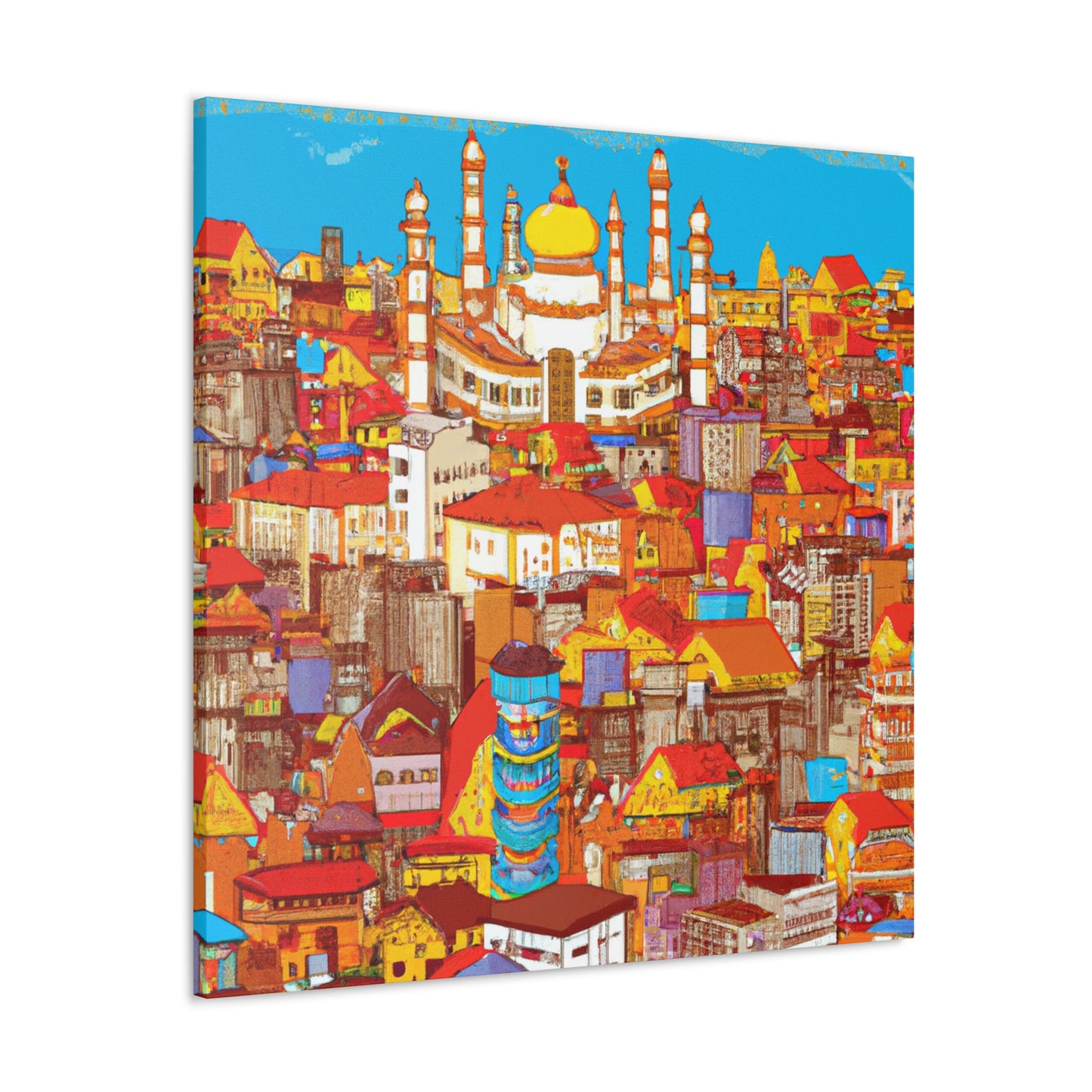 Sunrise by the Taj - Destination India - Canvas