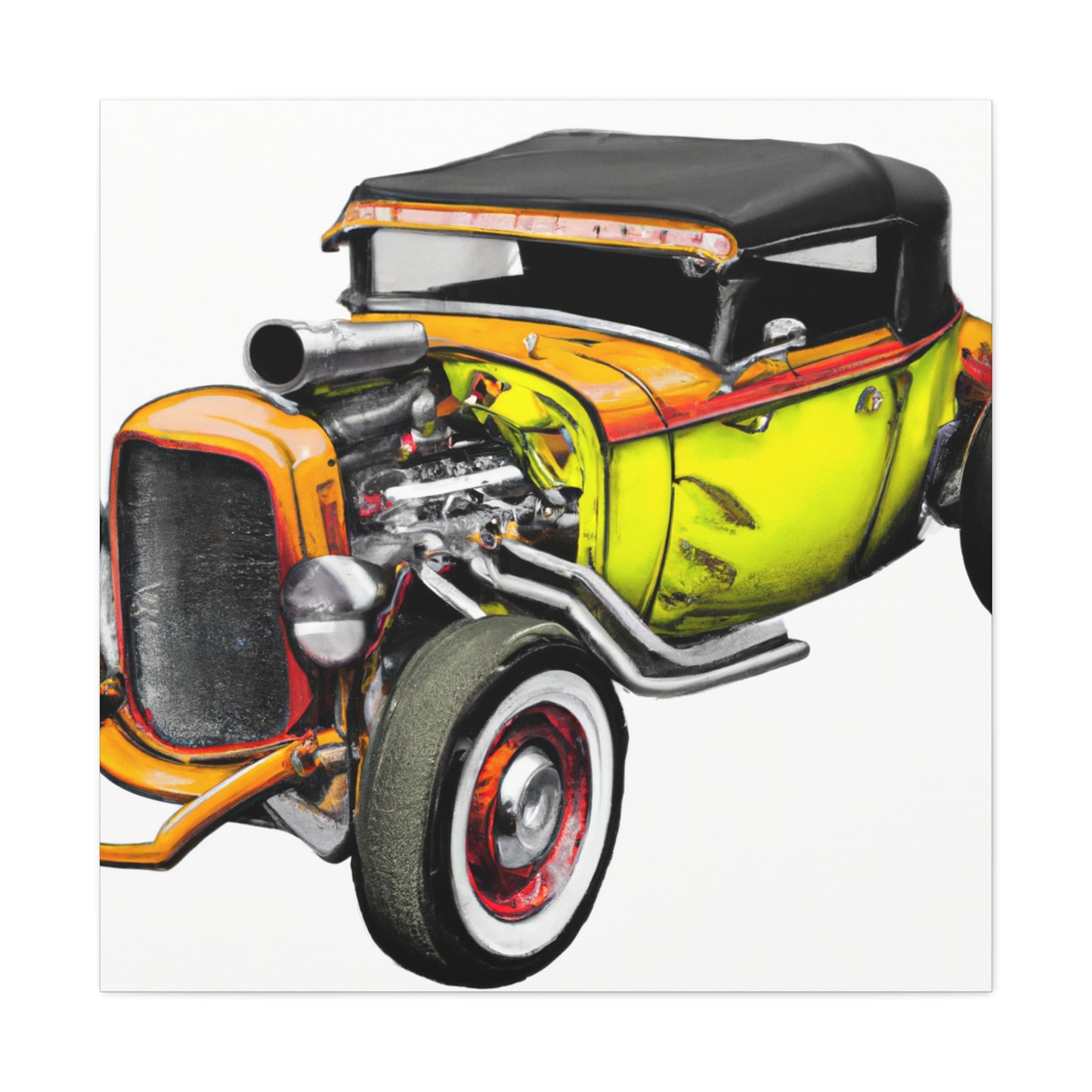 The Gremlin- Automobile - Canvas