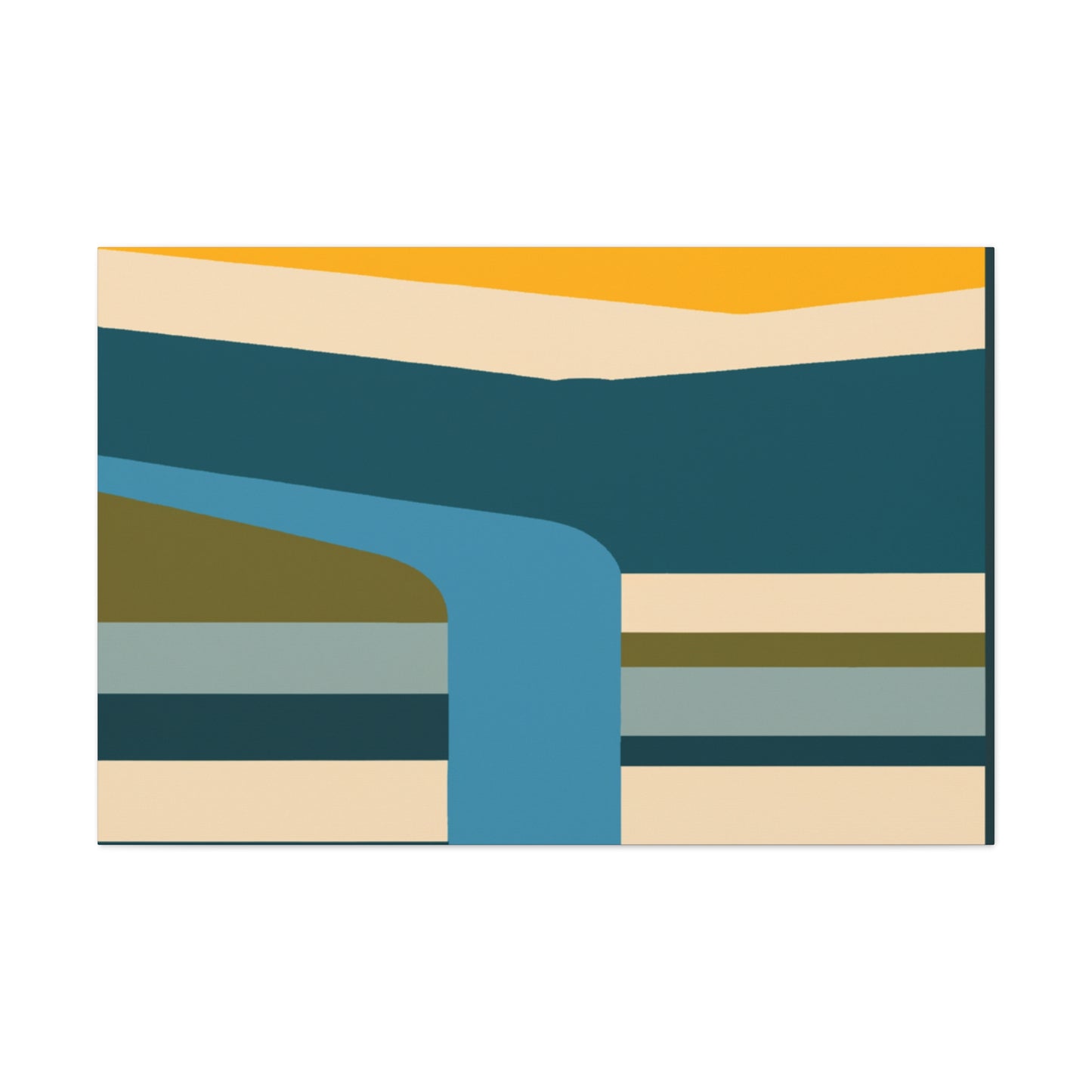 Fawnstripes - Midcentury Canvas