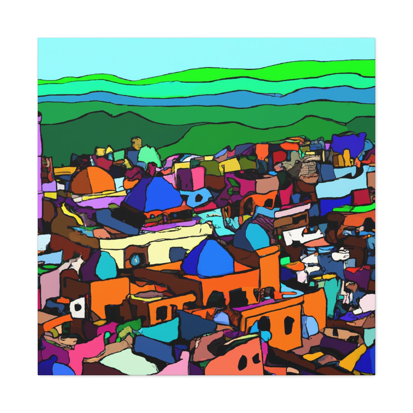 Erhane Osni - Morraco - Canvas