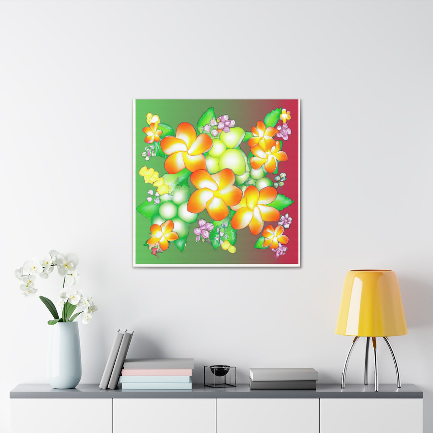 Blushbells- Floral - Canvas
