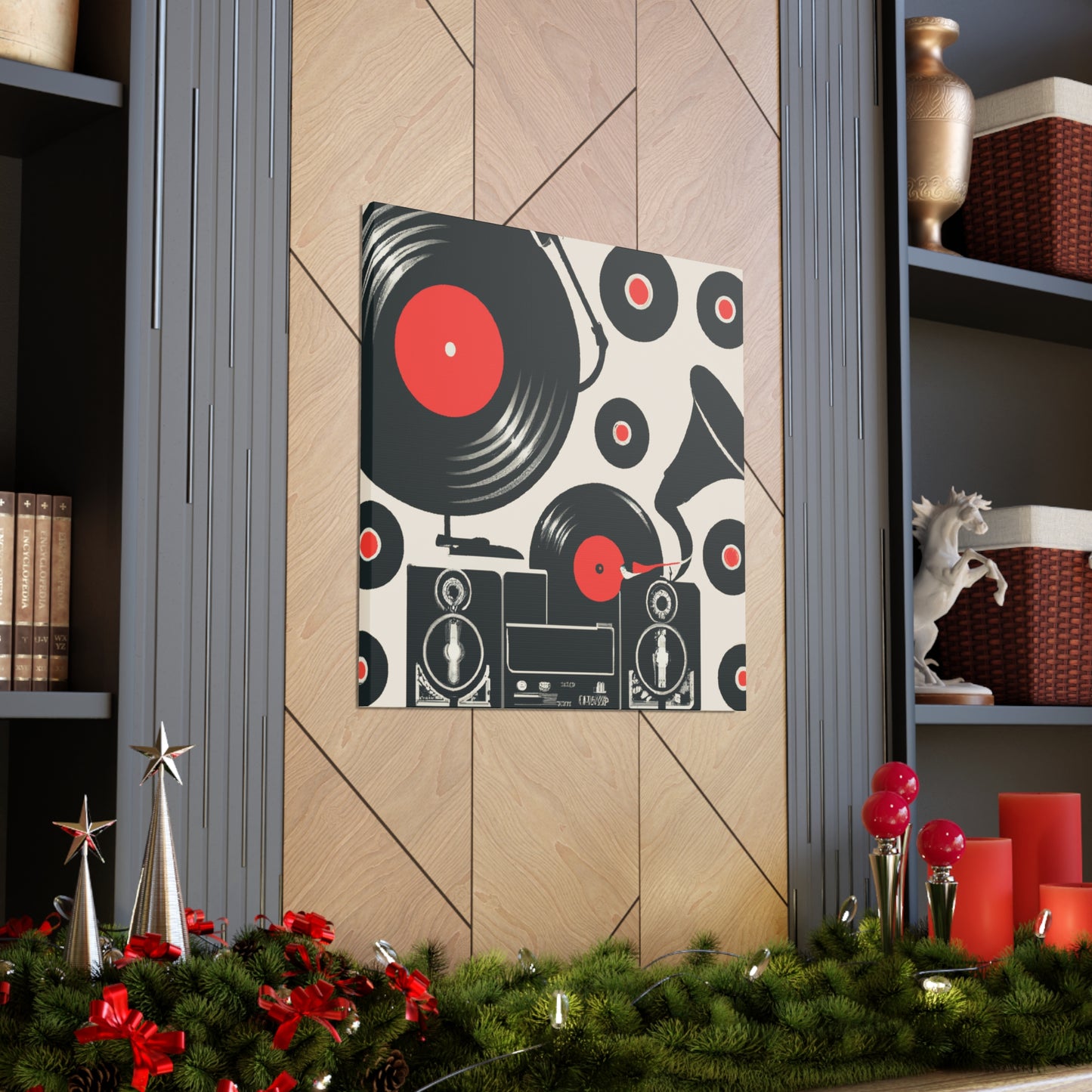The Vinyl Studio - Retro Music and Film Canvas