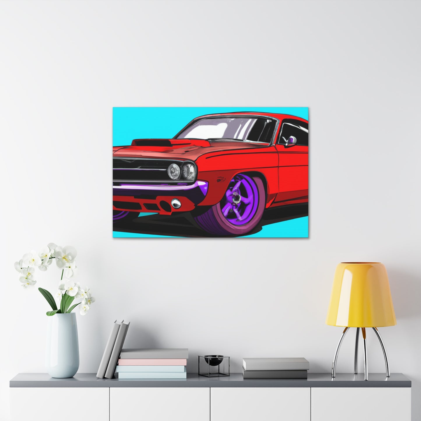 Rattlesnake Roadster - Automobile - Canvas