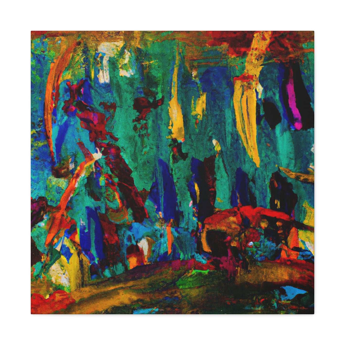 Jungle- Abstract Canvas