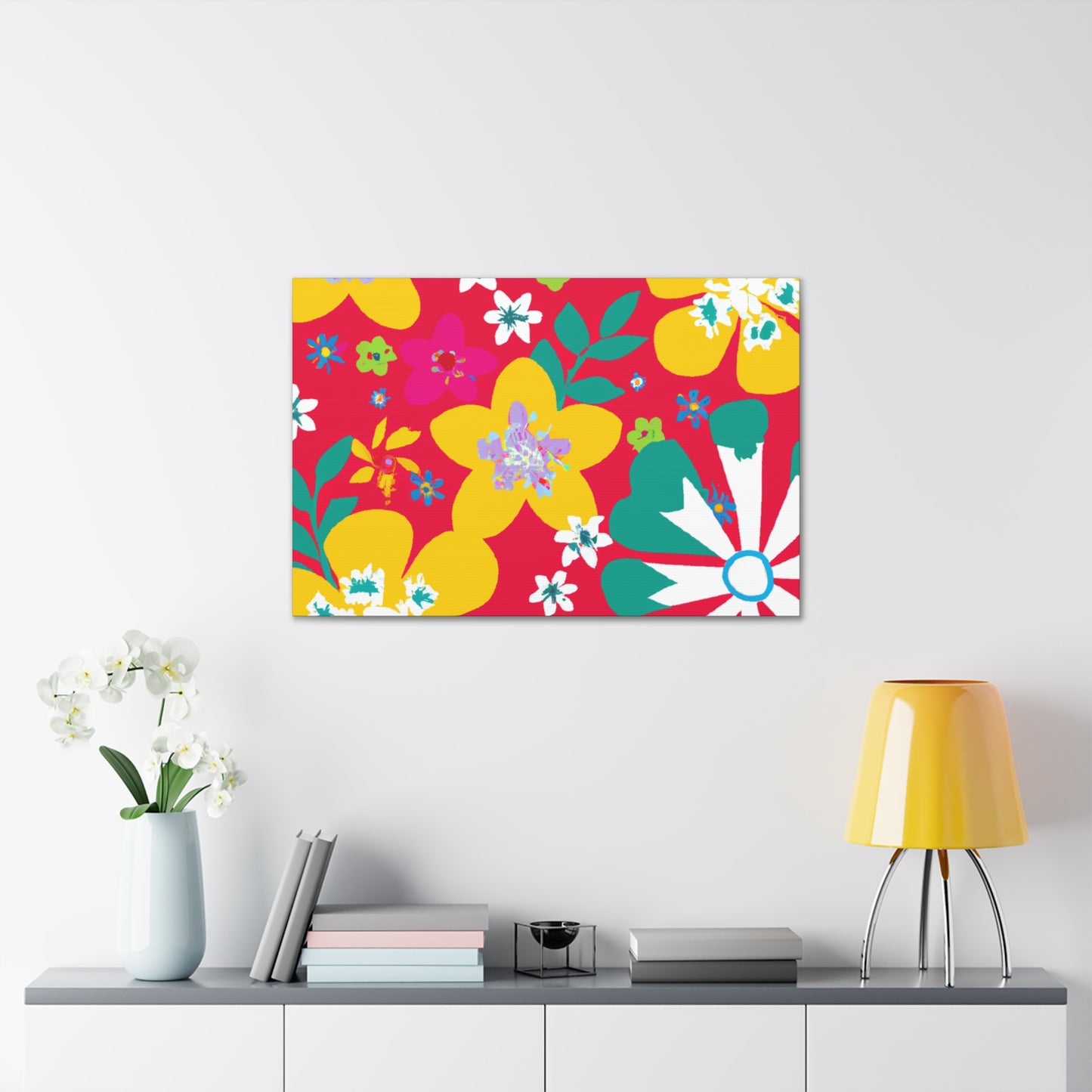 Wild - Floral - Canvas
