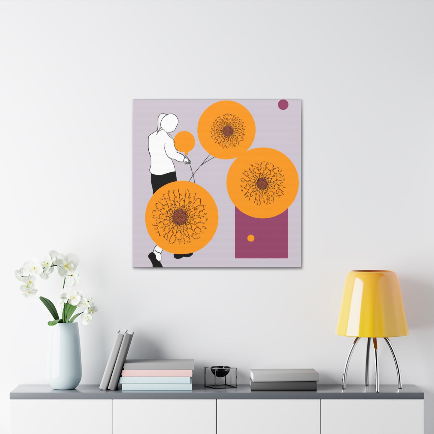 Silent Shades - Minimalism - Canvas