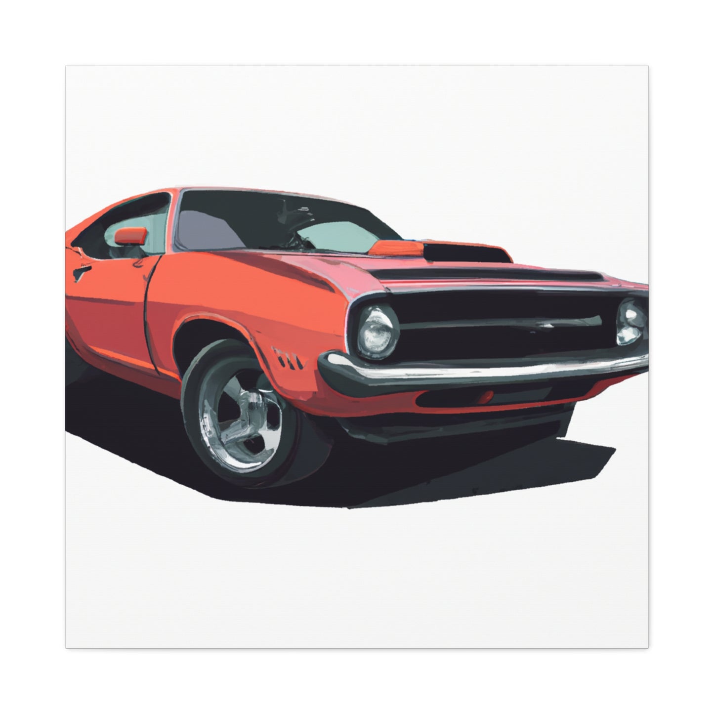 Muscle Mule - Automobile - Canvas
