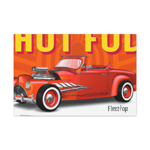 Turbo Grayhound - Automobile - Canvas