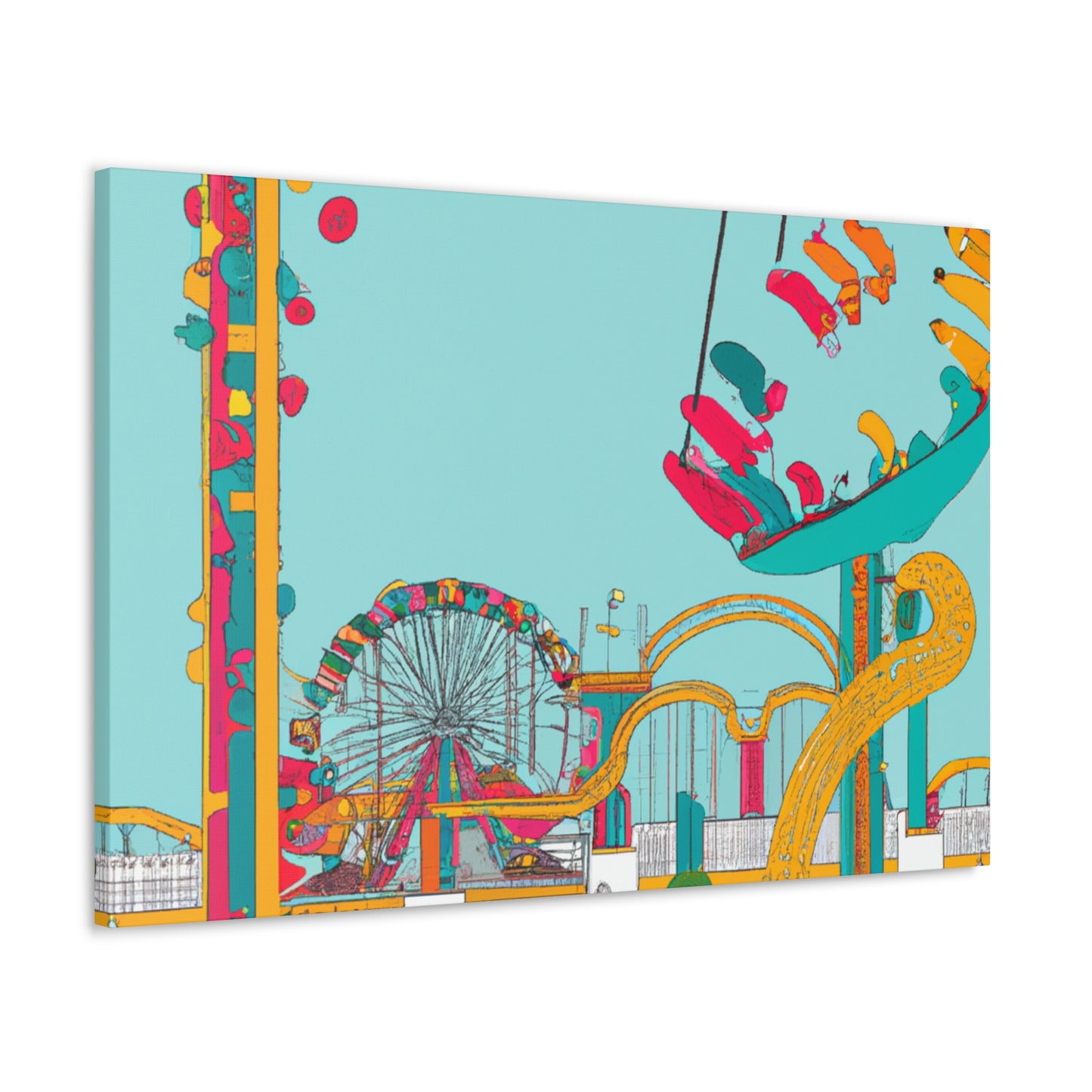 Kite Rush - Amusement - Canvas