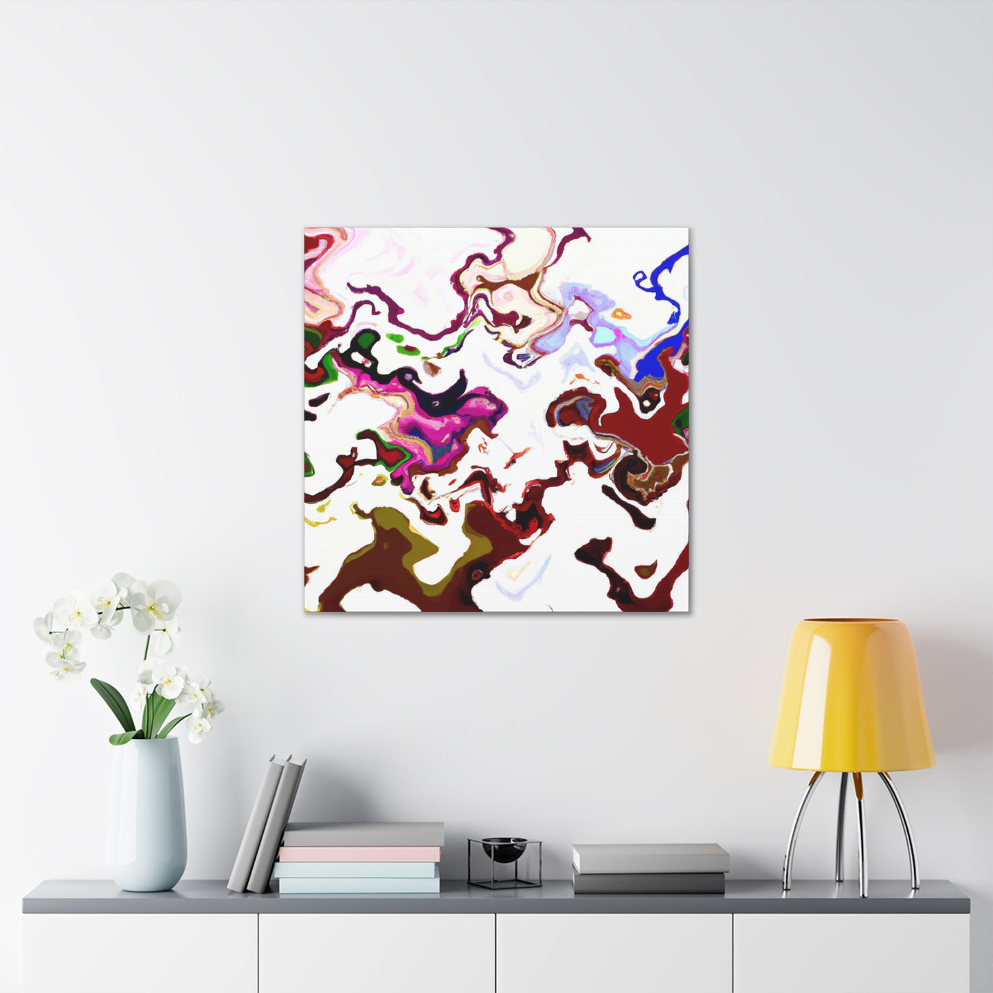Lightning Stream - Abstract - Canvas