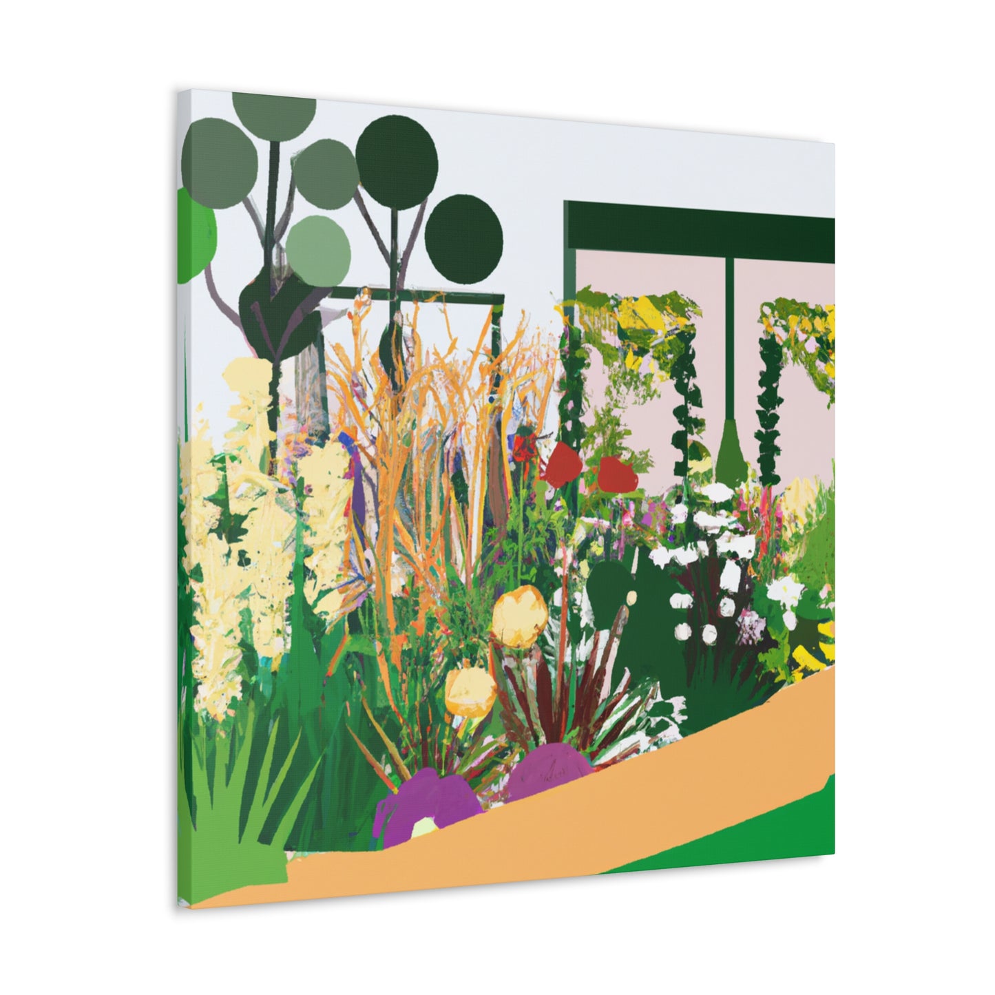 Green Haven - Landscape - Canvas