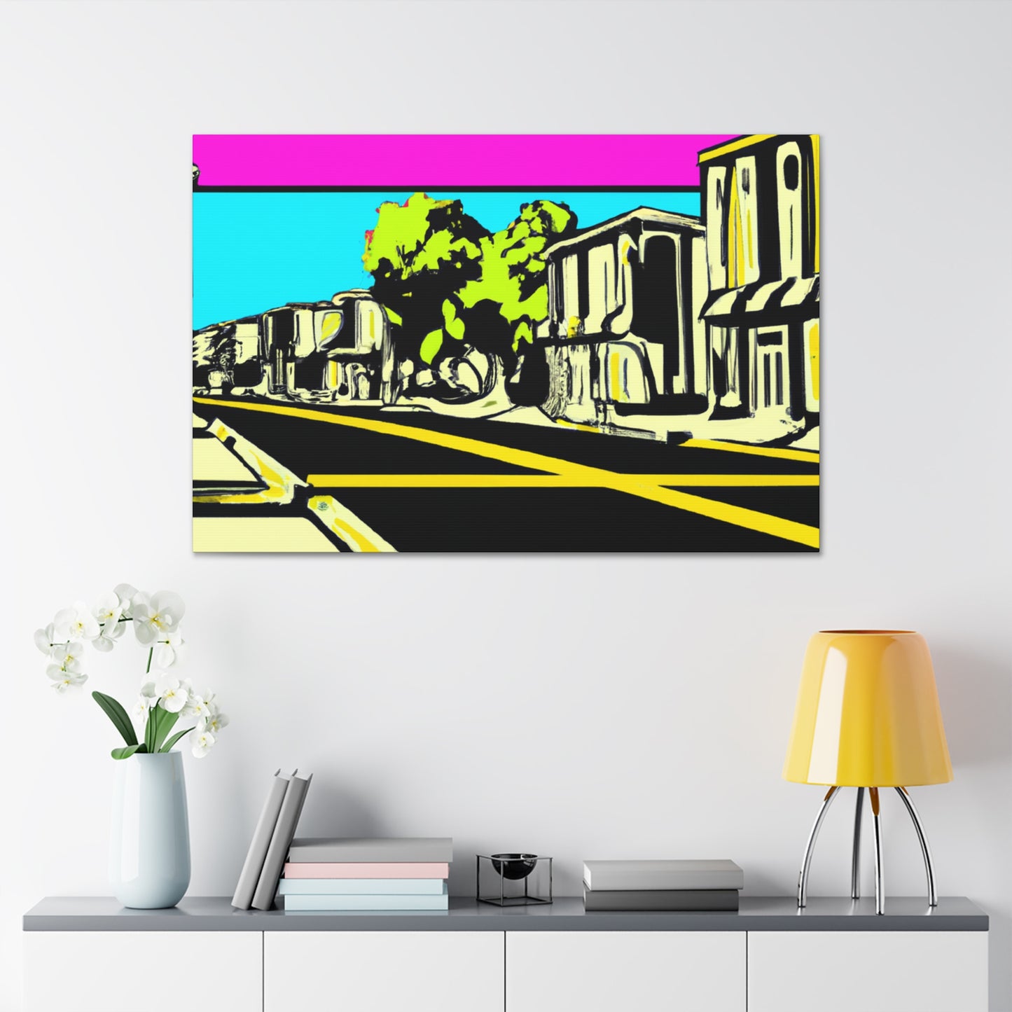 Melty Avenue - Canvas Pop Art