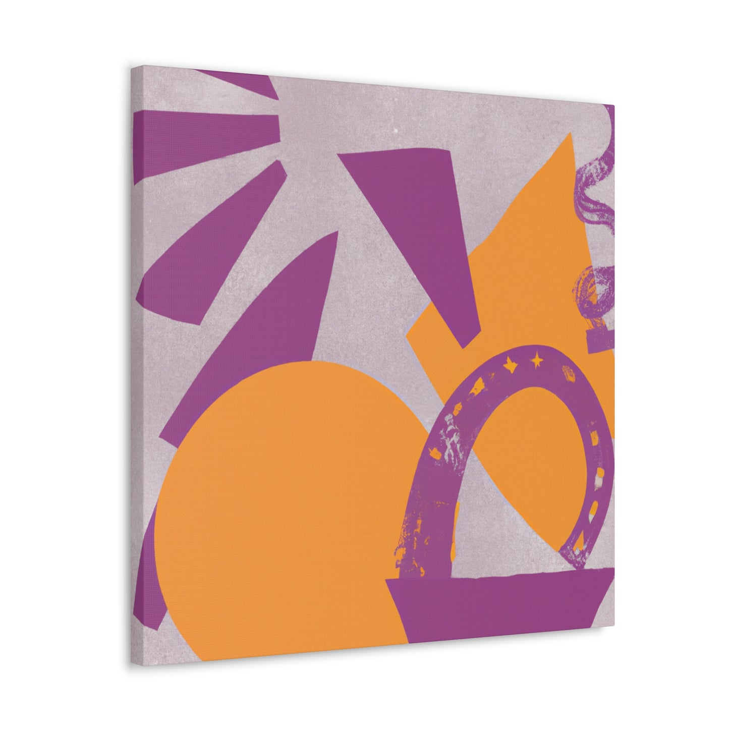 Mountain Viewport- Midcentury - Canvas
