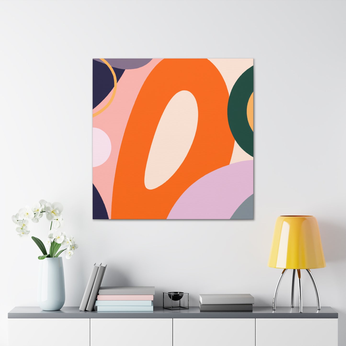 Retro-Radiance- Midcentury - Canvas