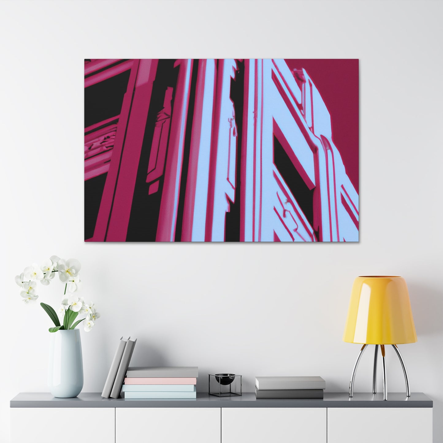 Neo-Deco Revivalism - Architectural Canvas Art Deco