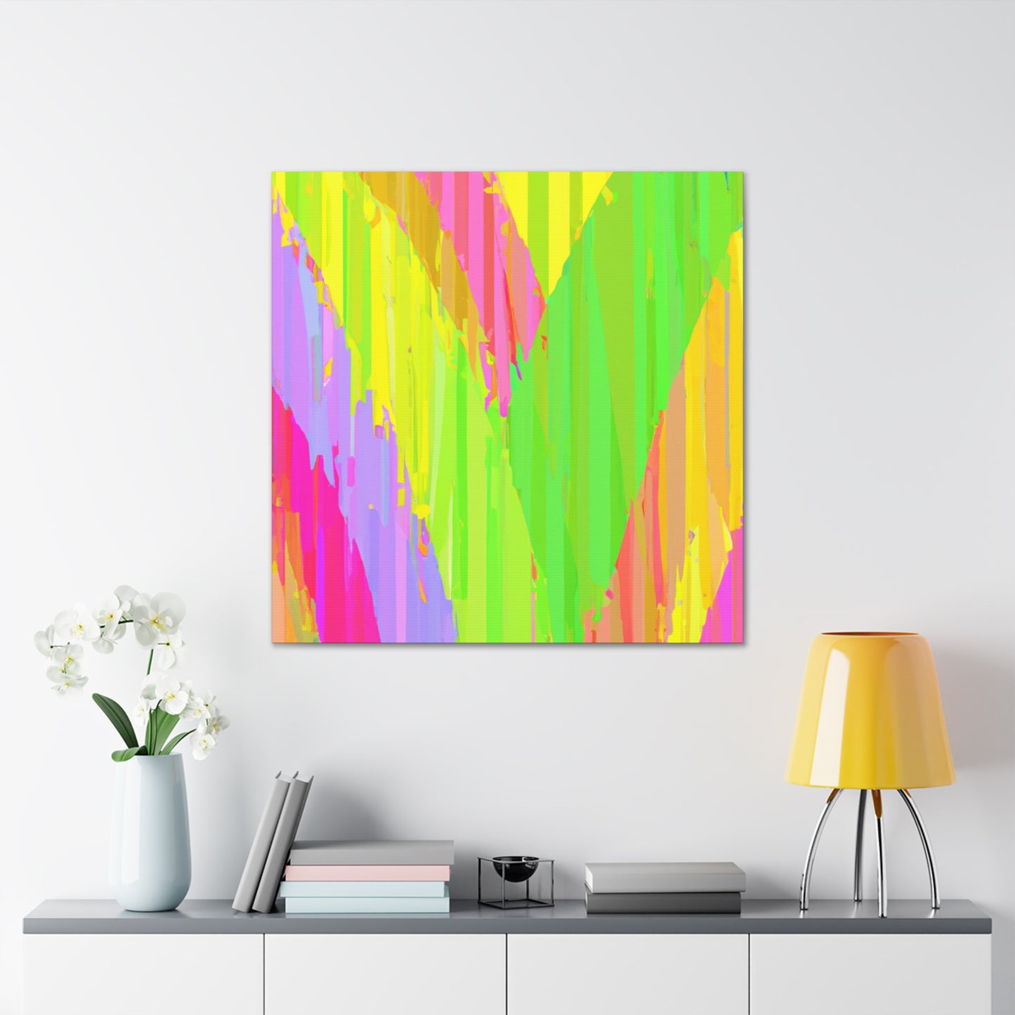 V Rift - Abstract - Canvas