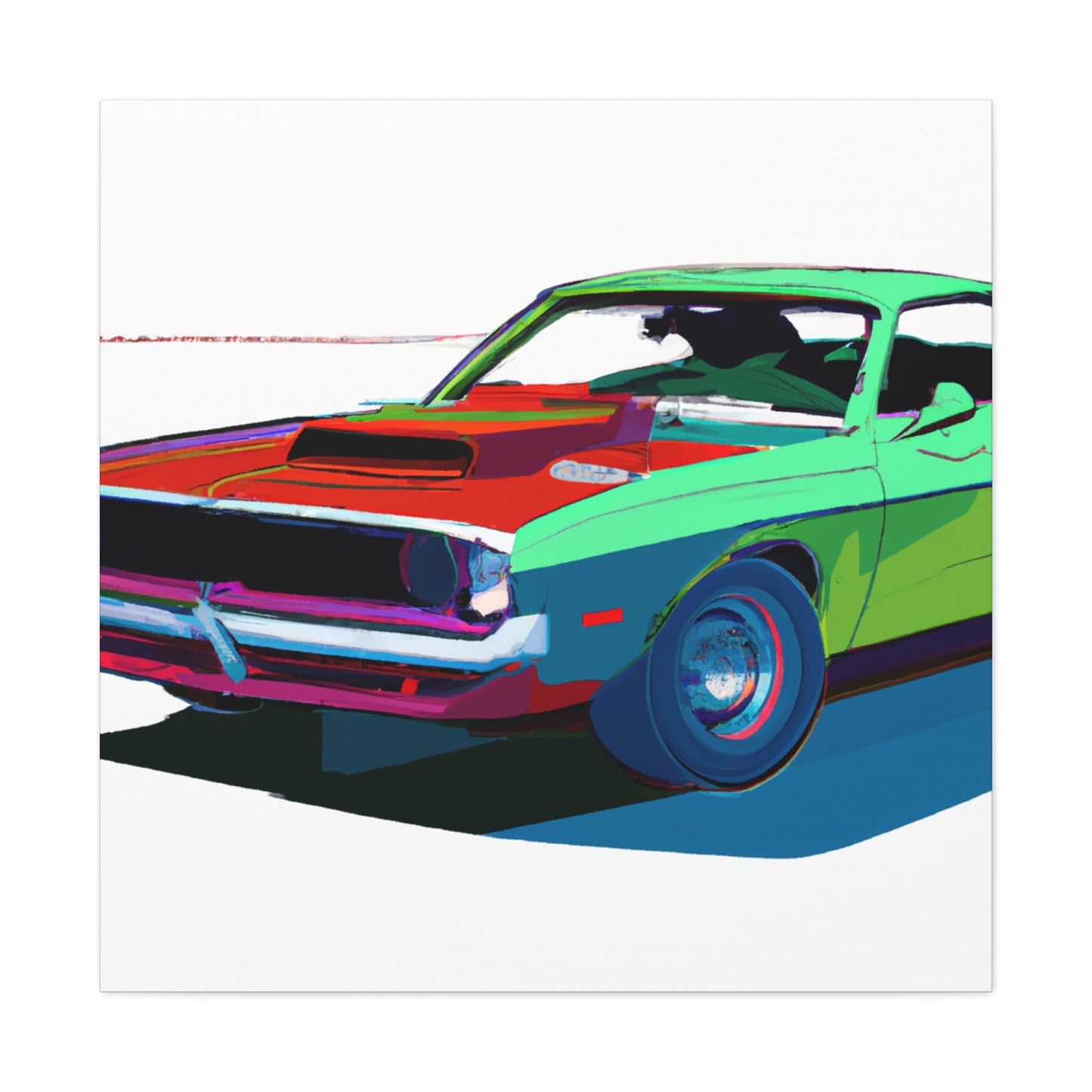 Hot Streak - Automobile - Canvas
