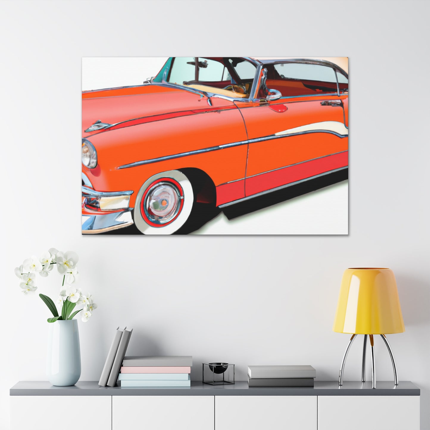 The Edsel - Automobile - Canvas