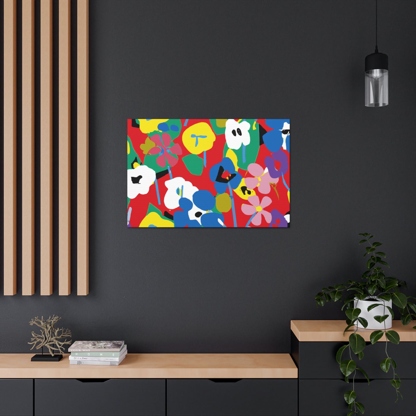 Flower Fairy Adventures - Floral Canvas