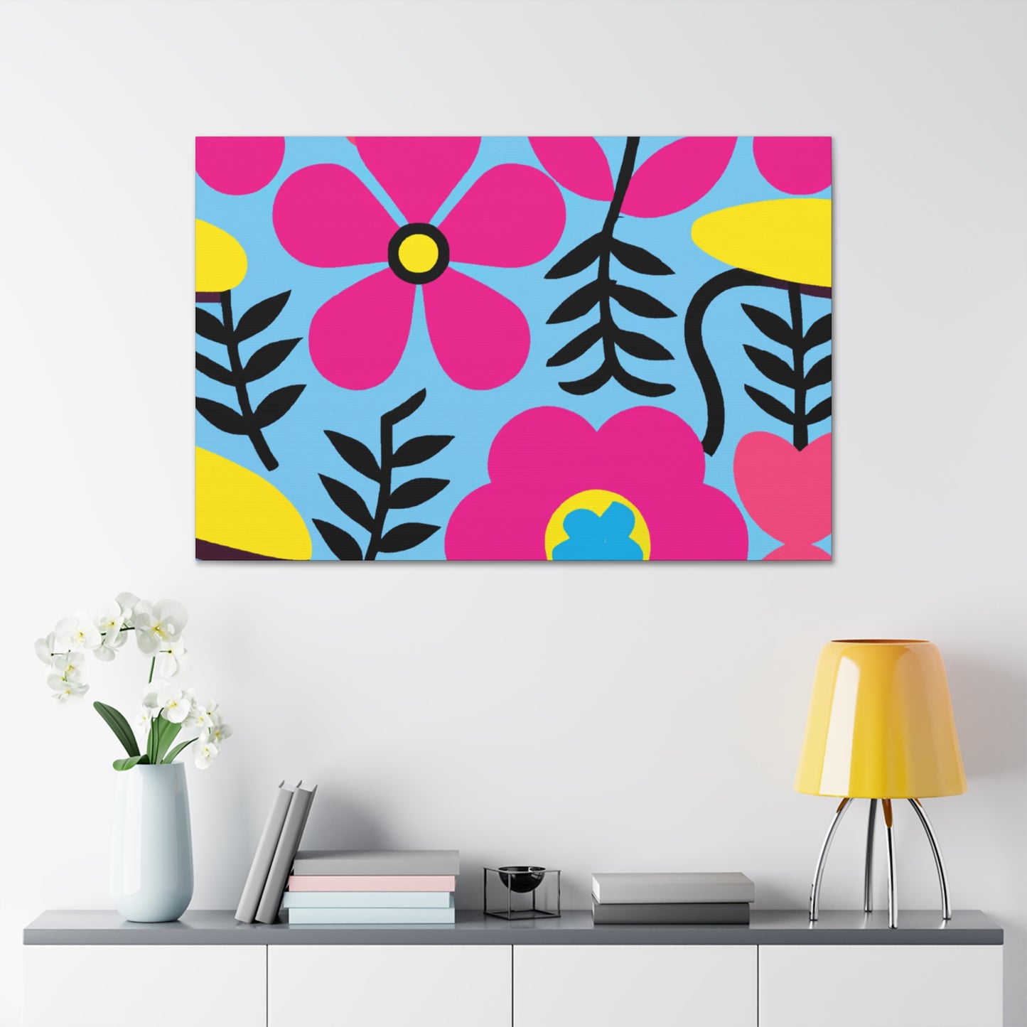 Blissful Burst - Floral - Canvas