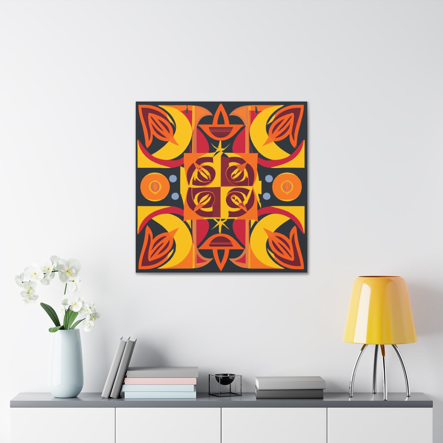 Mountain Puporius - Midcentury Canvas