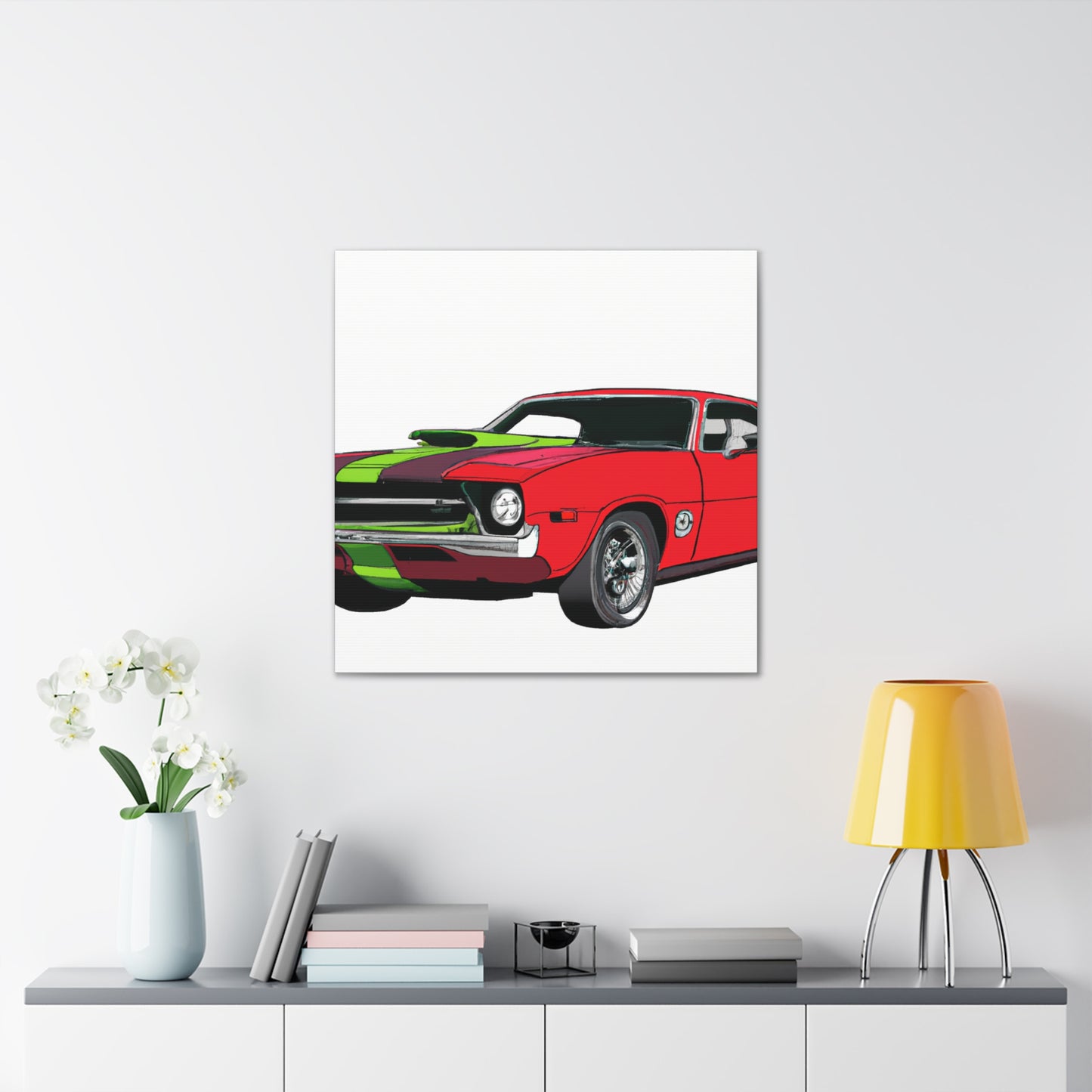 The Rumbler - Automobile - Canvas
