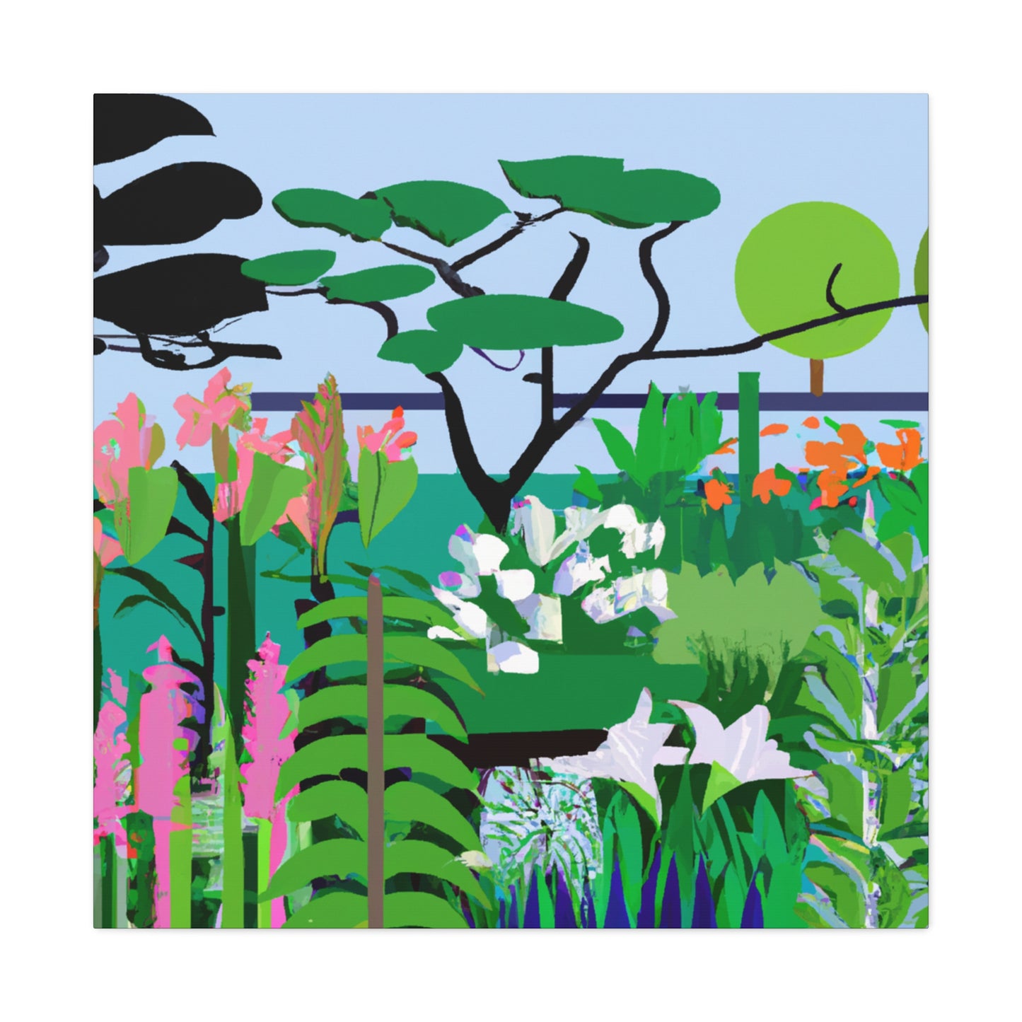 Blooming Fields - Landscape - Canvas