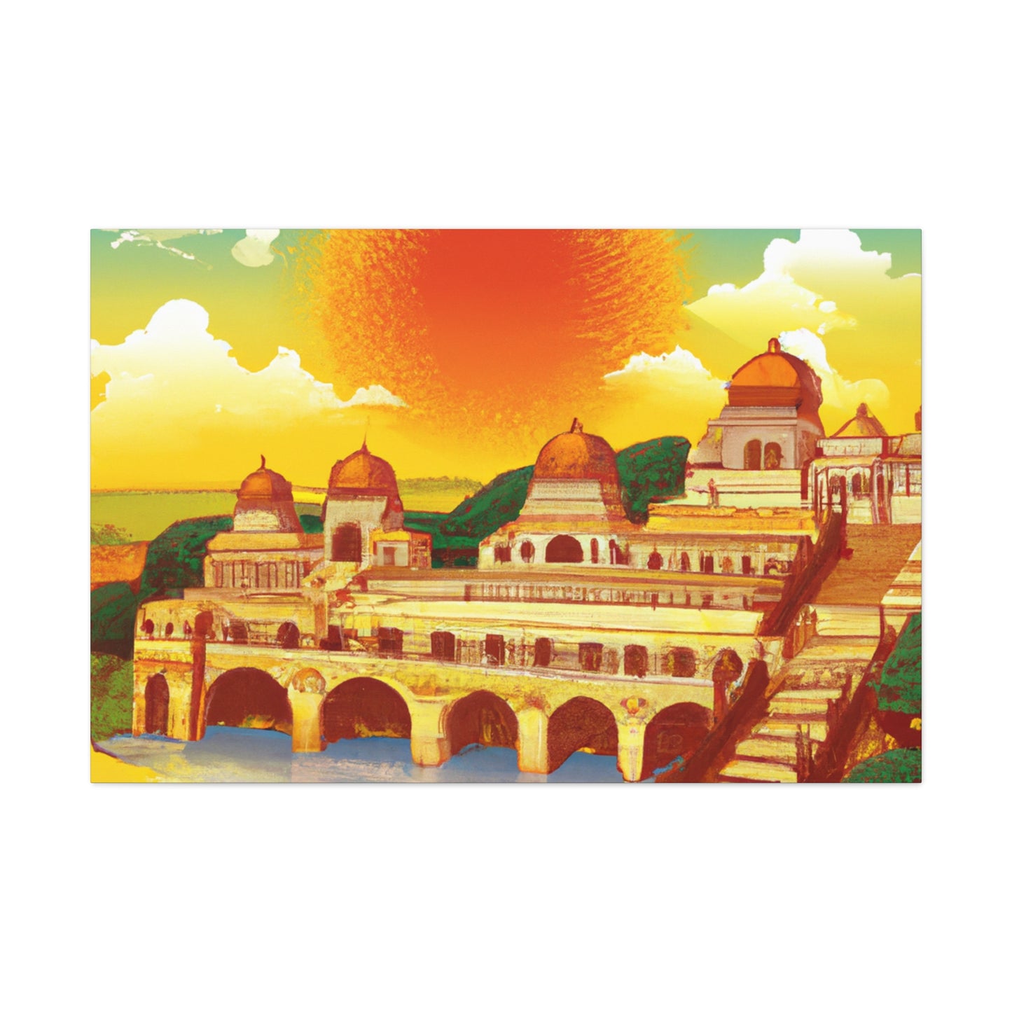 Ganges Glory - Destination India - Canvas