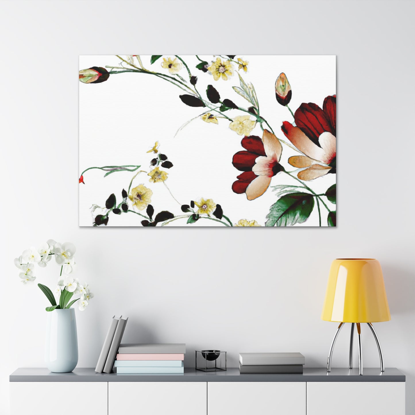 Meadowfields - Floral - Canvas