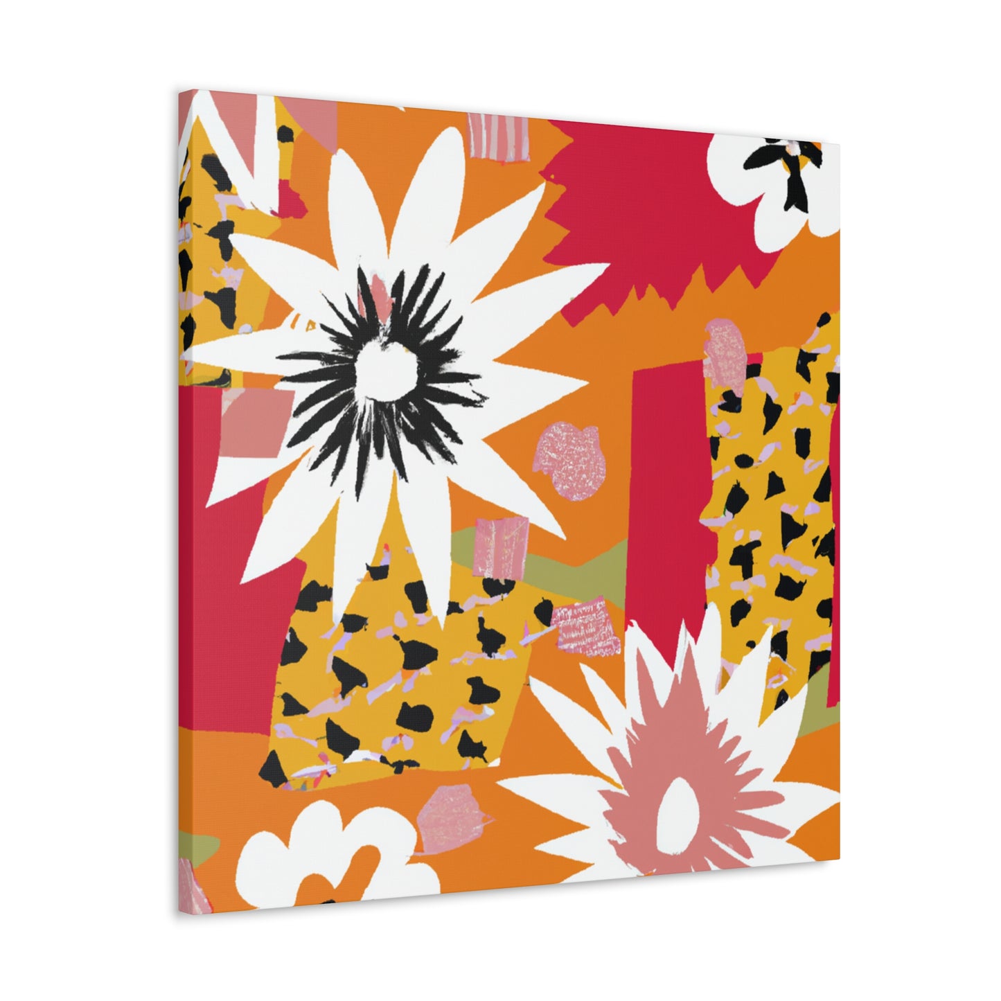 Flower Petal Power!: Floral Canvas