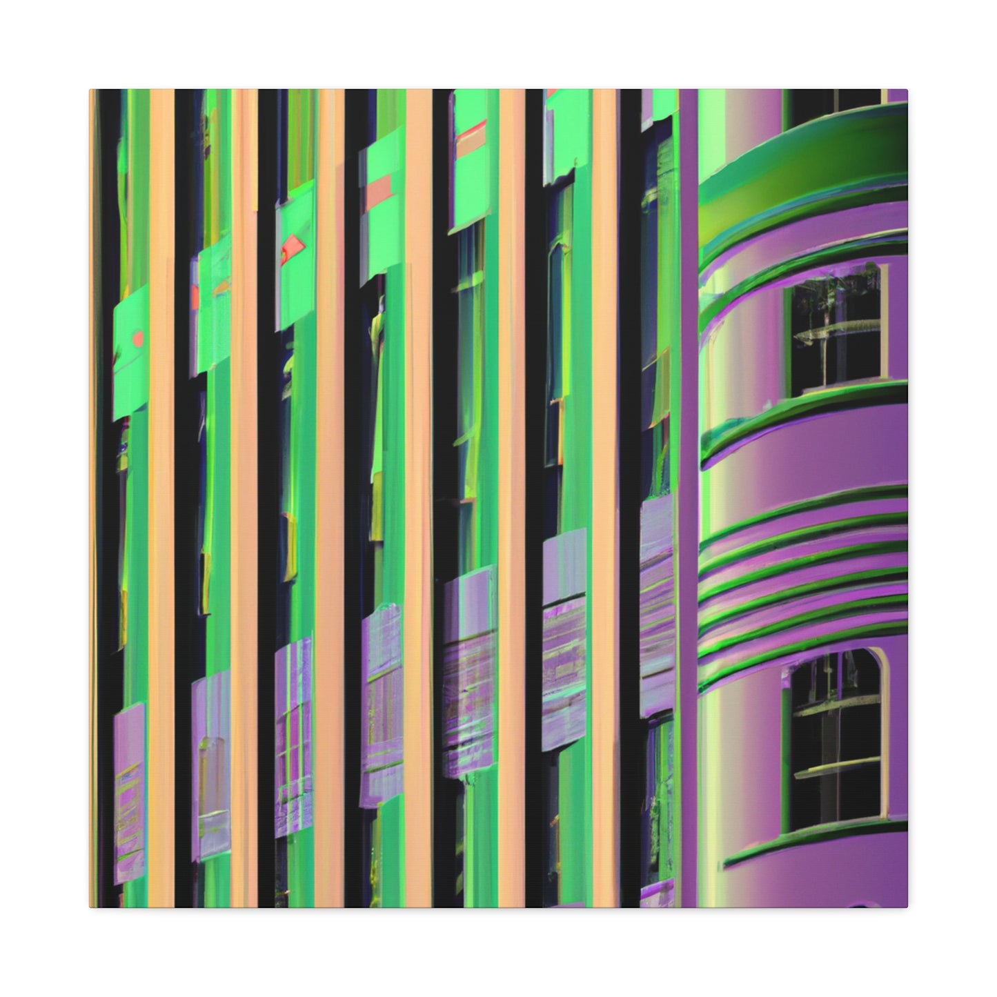 Skyline Deco. - Architectural Canvas