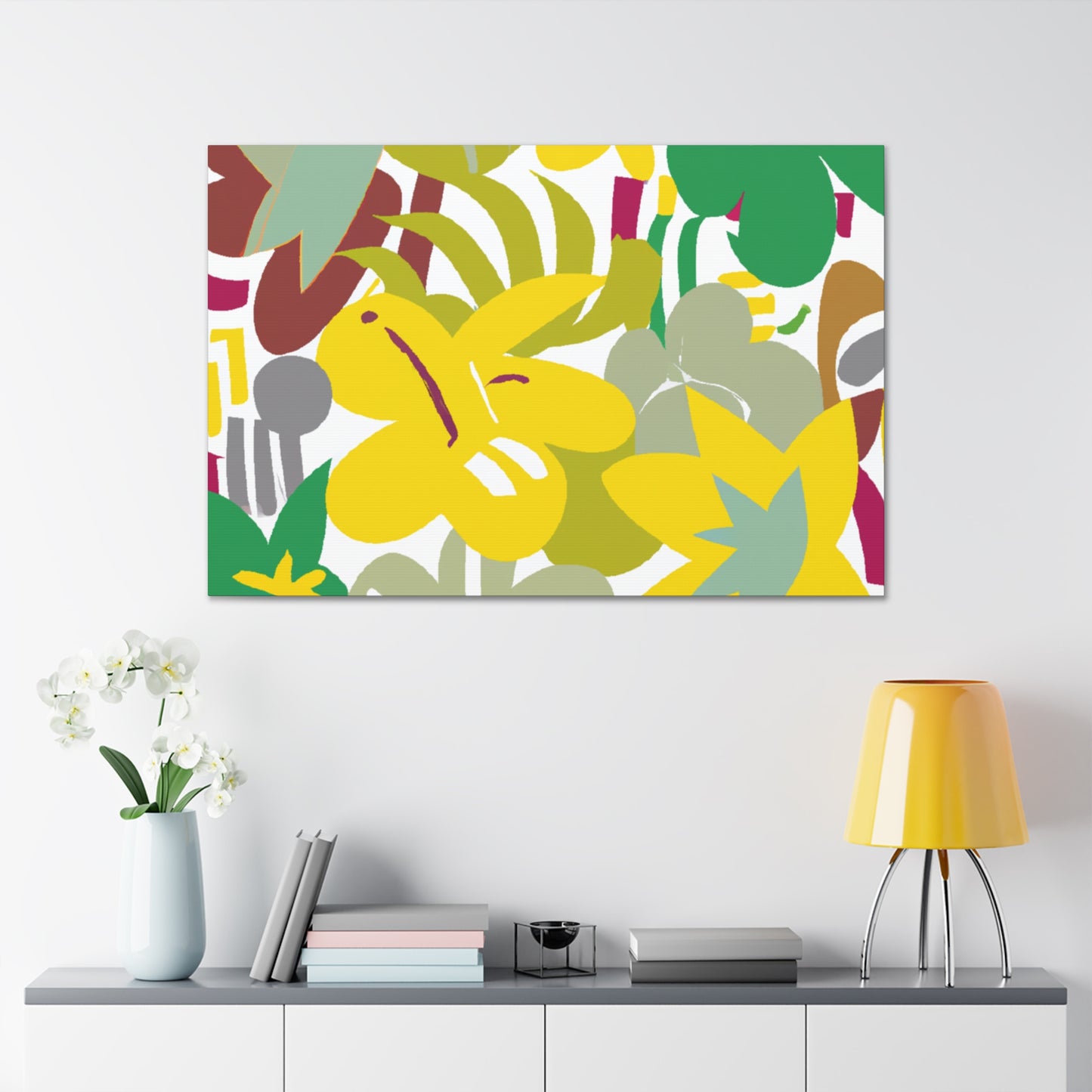 Fantasia-Floral - Canvas