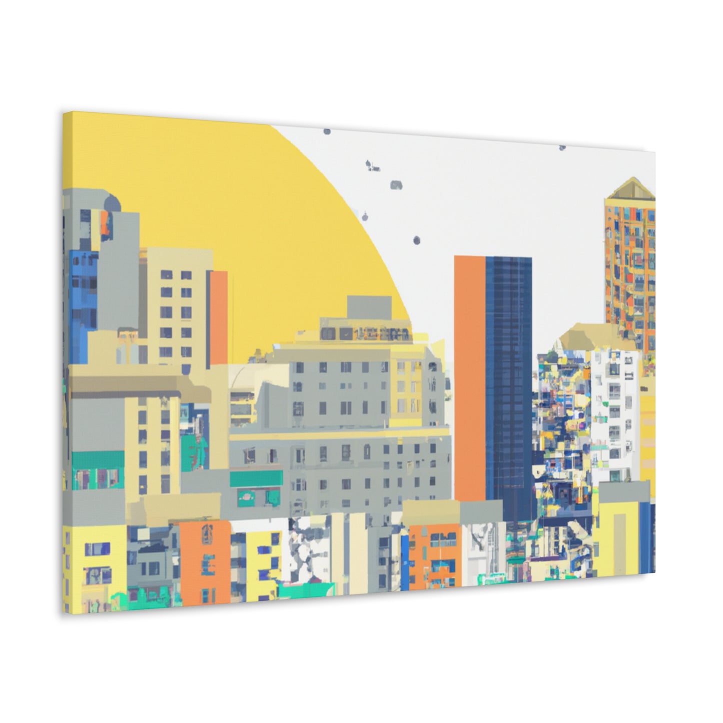Llama's Paradise - South America - Canvas