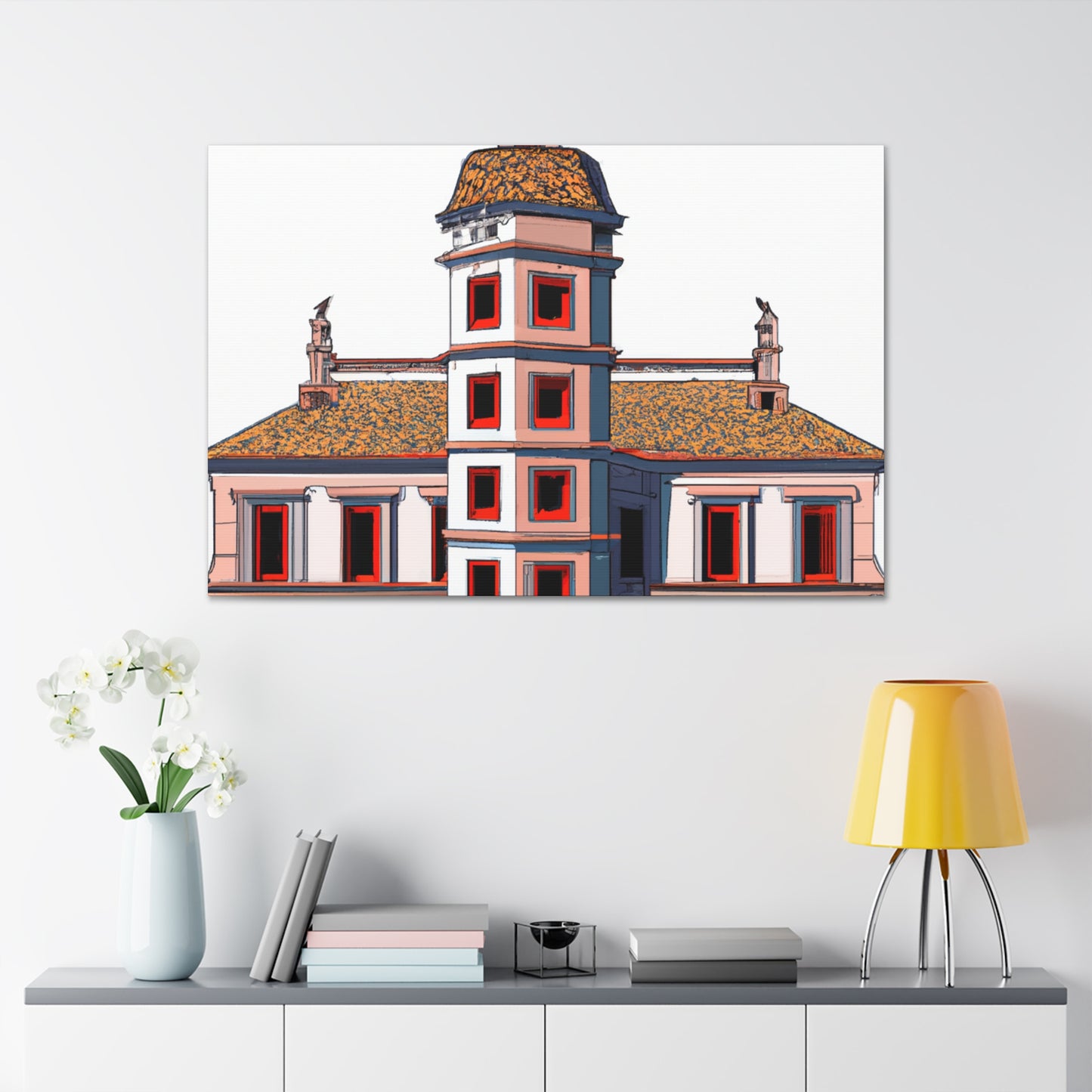 Lambertus de Vos - Canvas - Architectural
