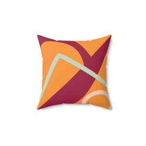 Spun Polyester Square Pillow